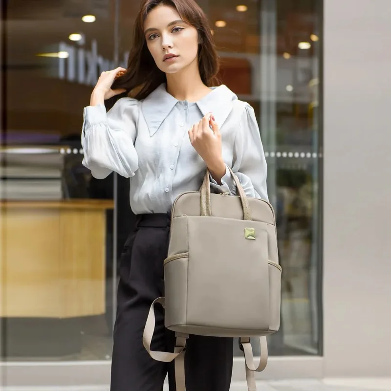 Women Oxford Cloth Backpack Large Capacity, Lightweight, Ideal for Business Commutes, Student Laptop Storage, Travel Outdoor Use