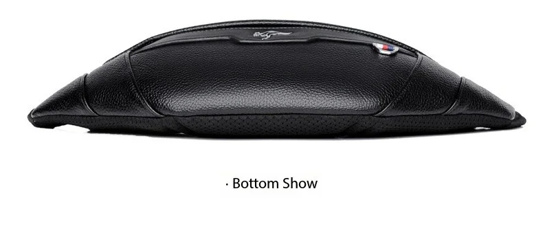 Business Leather Waist Bag Multifunctional Workout Traveling Running Crossbody Casual Wallets Waist Pack Phone Bag Man Chest Bag