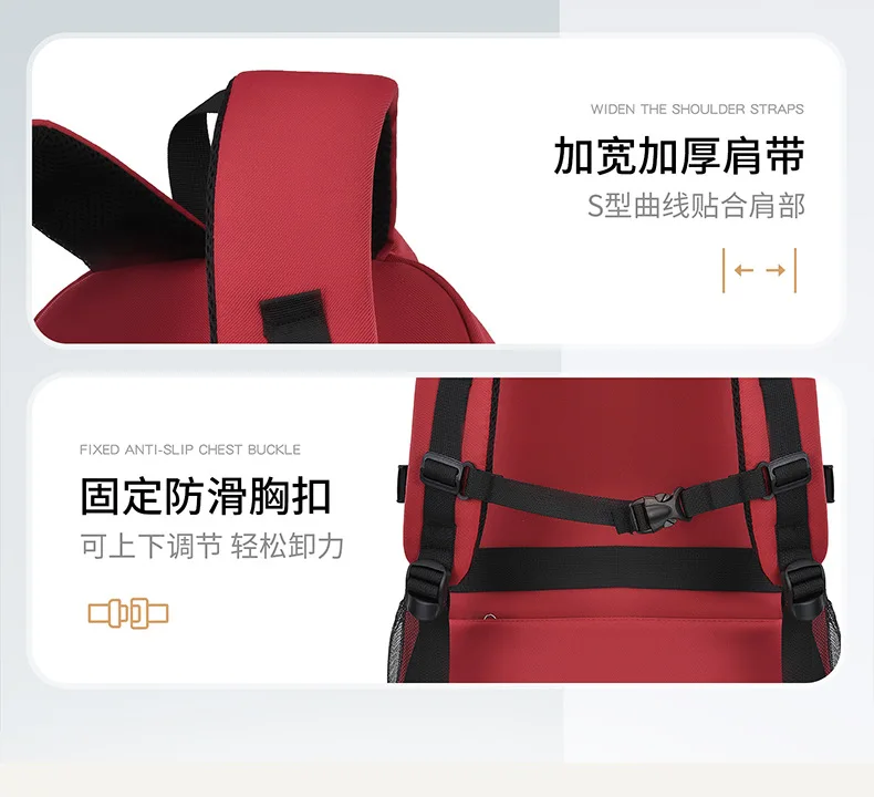 Lightweight Waterproof Kids School Backpack for Boys School Bag Grade 3-6 Large Capacity Casual Travel Shoulder Bag for Students