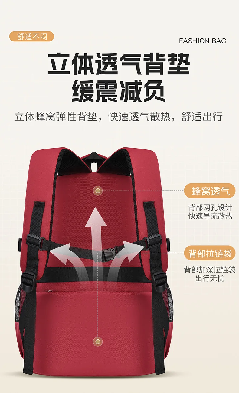Lightweight Waterproof Kids School Backpack for Boys School Bag Grade 3-6 Large Capacity Casual Travel Shoulder Bag for Students