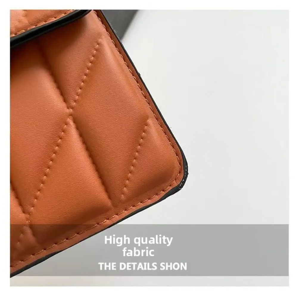 2026 New European Style Small Fragrance Diamond Grid Bag, Light Luxury Women's Single Shoulder Crossbody Women's Bag