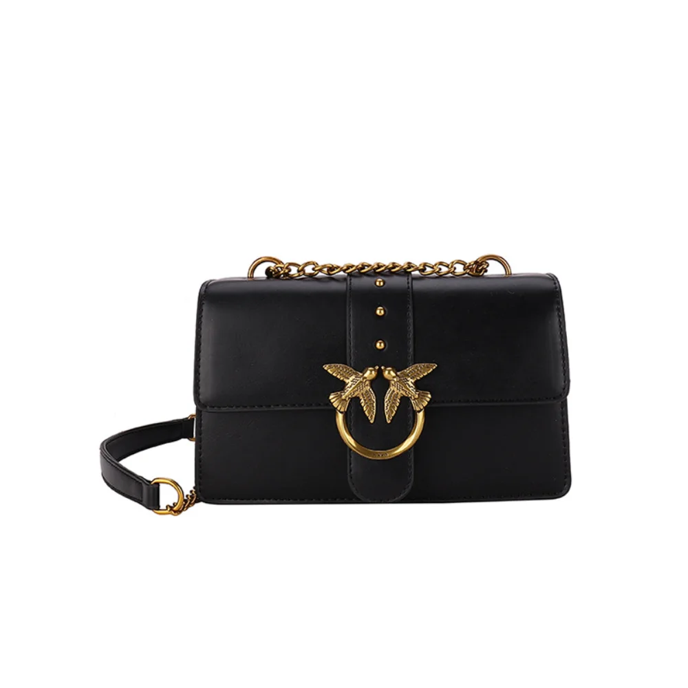 Internet Celebritynew Korean-style Chain Shoulder Crossbody Bag, Fashionable Versatile Small Square Bag For Women