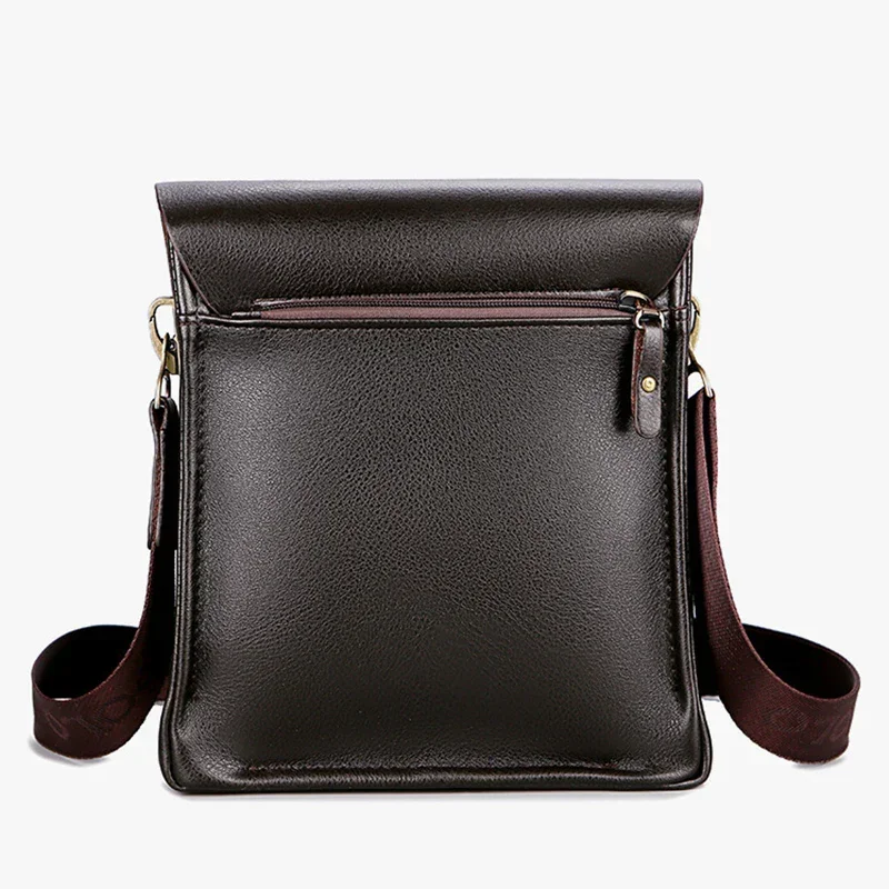 The Leisure Business Single Shoulder Bag Polo Vertical Bag Man Trend Inclined Shoulder Bag Business official documents men's bag