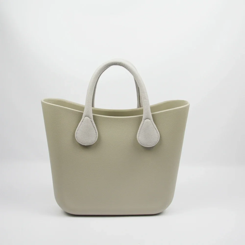 2025 TANQU New Long Short Round Solid Color Canvas Fabric Handle for Obag Classic Mini O Bag Women's Shoulder Handbag