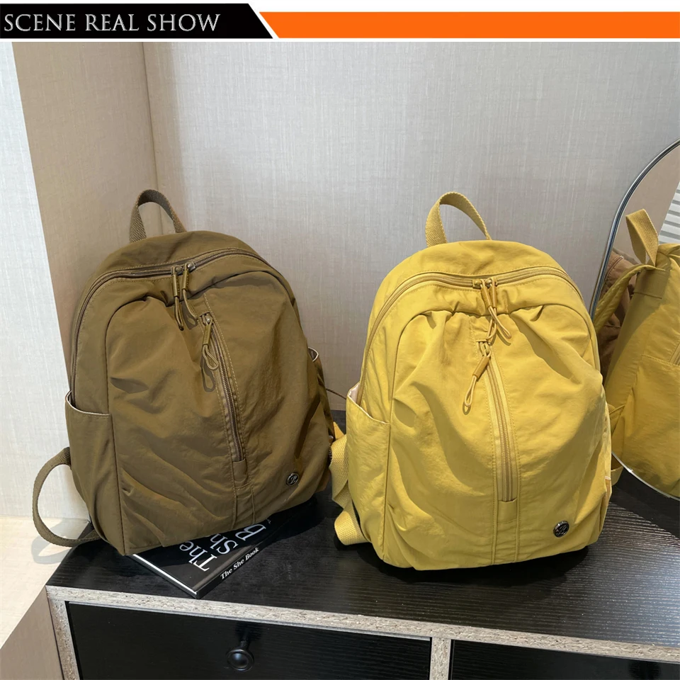 Fashion Backpacks Designer Waterproof Nylon Daypack Women Lightweight School Back Pack Ladies Large Capacity Travel Rucksack