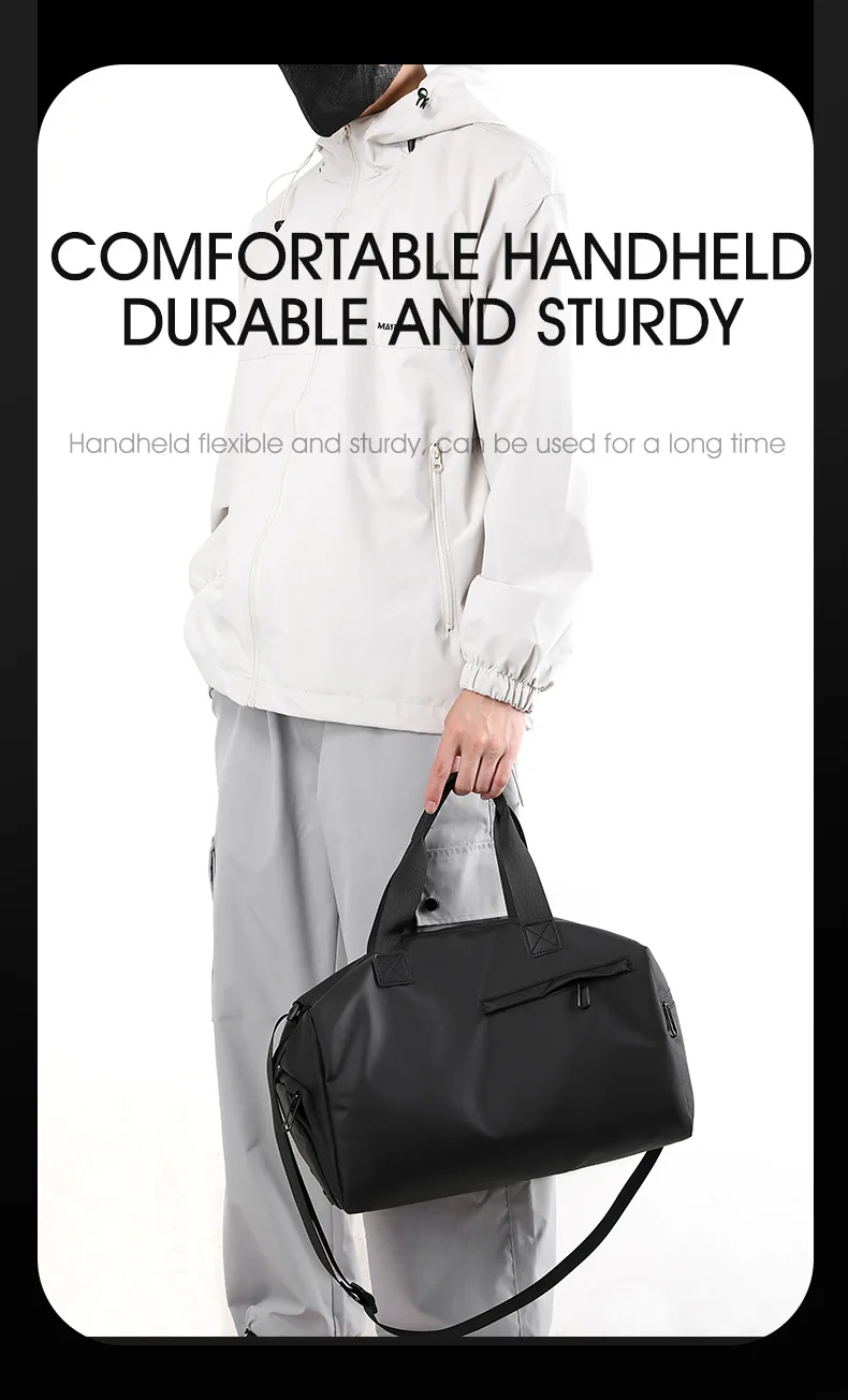Fashion Travel Bags For Women Large Capacity Men's Sports Bag Waterproof Weekend Sac Voyage Female Messenger Bag Dry And Wet