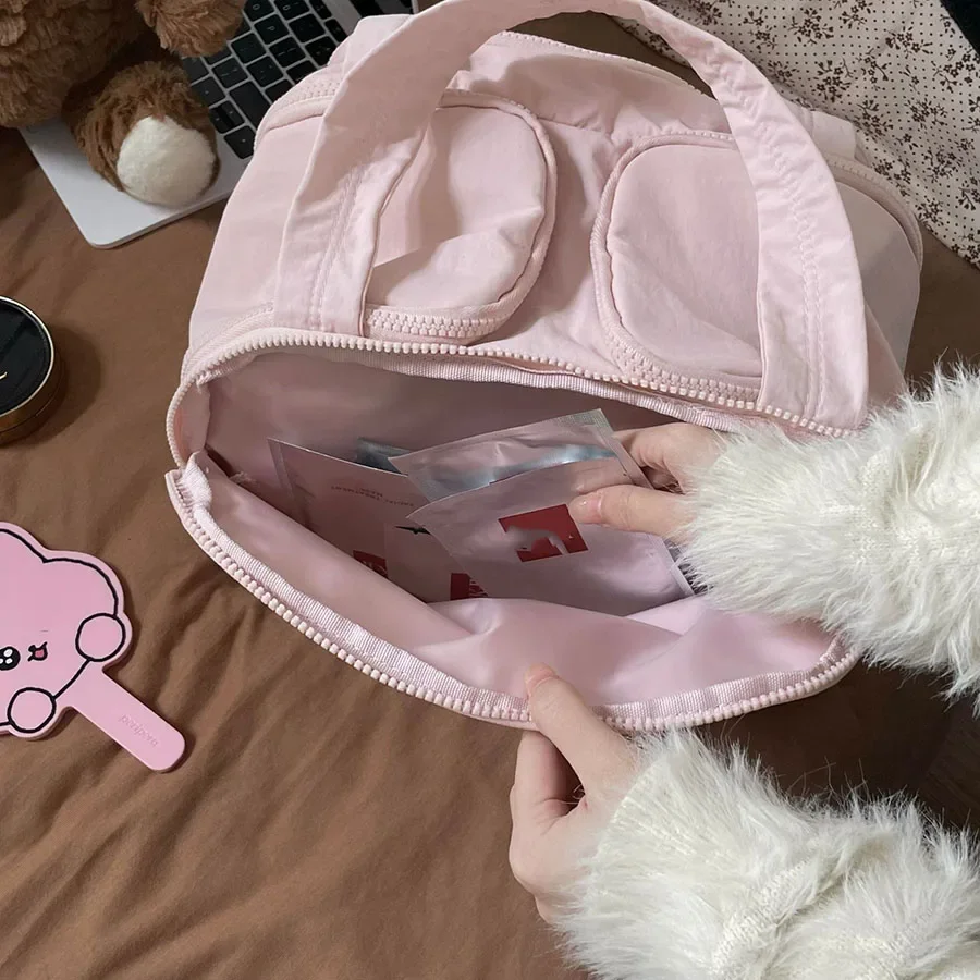 New Women's Cosmetic Bag Portable Storage Bag Large Capacity Luxury Makeup Bag Travel Organizer Essentials Toiletry Bags