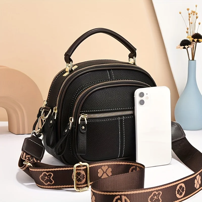 Women's Bag Fashionable Versatile Luxury Shoulder Bag Shopping Handbag