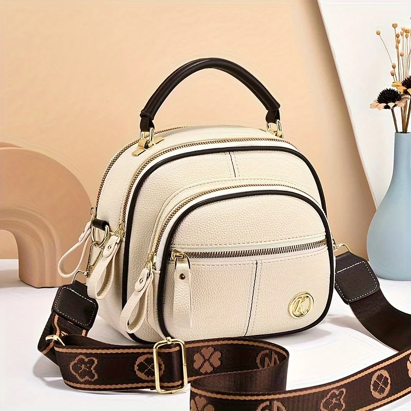 Women's Bag Fashionable Versatile Luxury Shoulder Bag Shopping Handbag