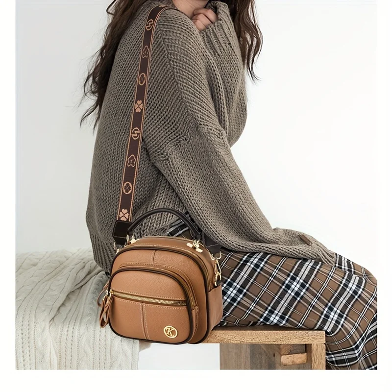 Women's Bag Fashionable Versatile Luxury Shoulder Bag Shopping Handbag