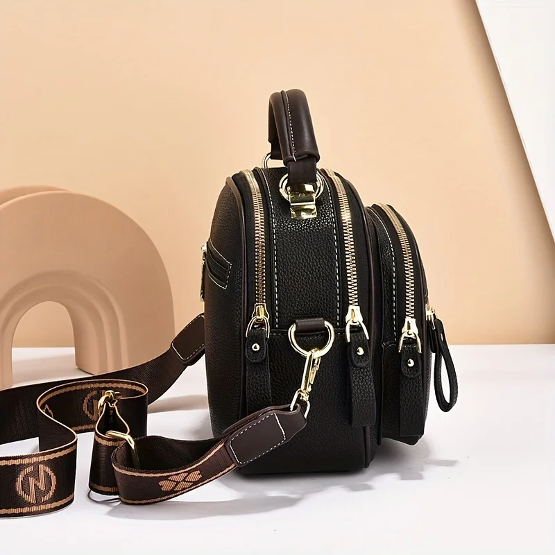 Women's Bag Fashionable Versatile Luxury Shoulder Bag Shopping Handbag