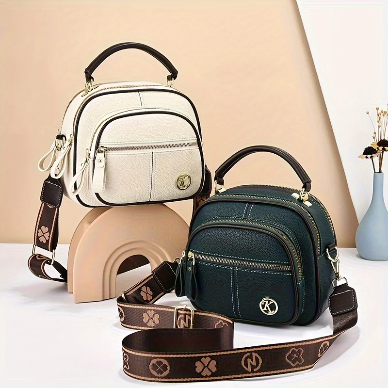 Women's Bag Fashionable Versatile Luxury Shoulder Bag Shopping Handbag