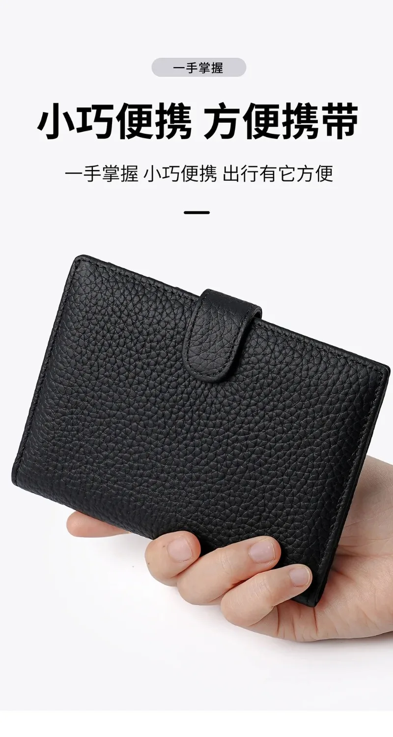 Luxury Genuine Leather Passport Holder Cover Travel Wallet RFID Blocking Card Bag Ticket Holder Travel Accessories for Women Man