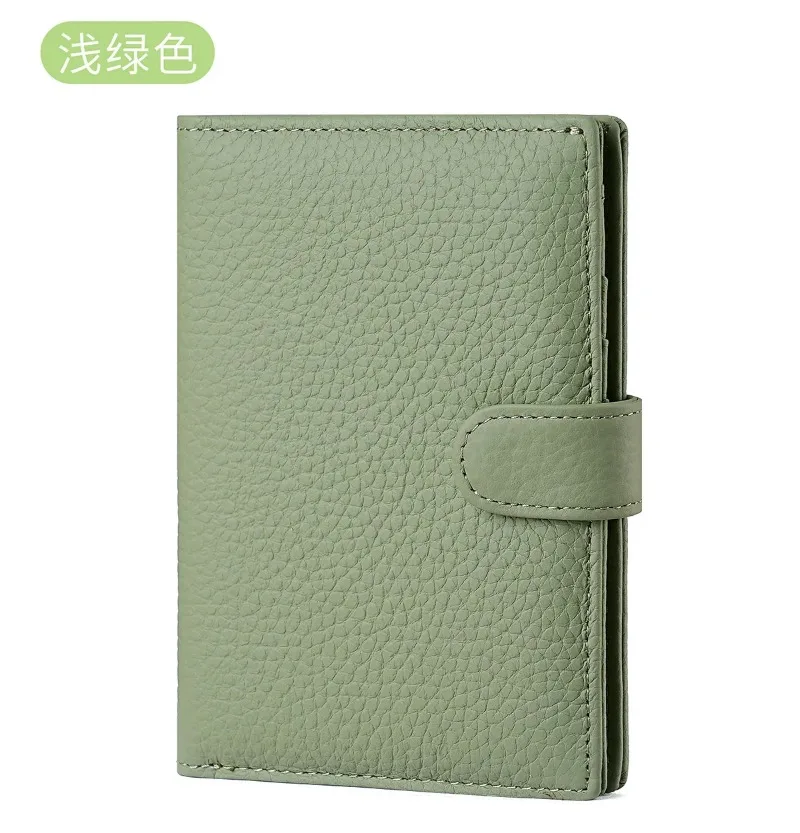 Luxury Genuine Leather Passport Holder Cover Travel Wallet RFID Blocking Card Bag Ticket Holder Travel Accessories for Women Man