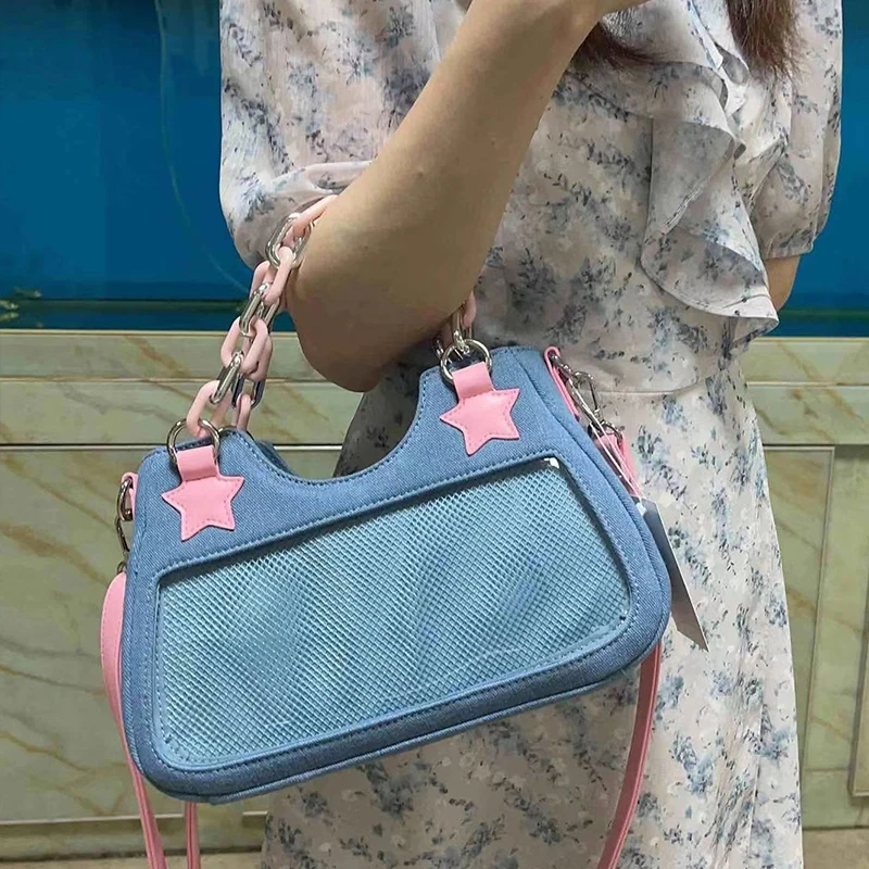 Denim Women Underarm Shopper Totes Large Capacity Designer Hobo Shoulder Bag Luxury Women's Handbag Small Crossbody Bag