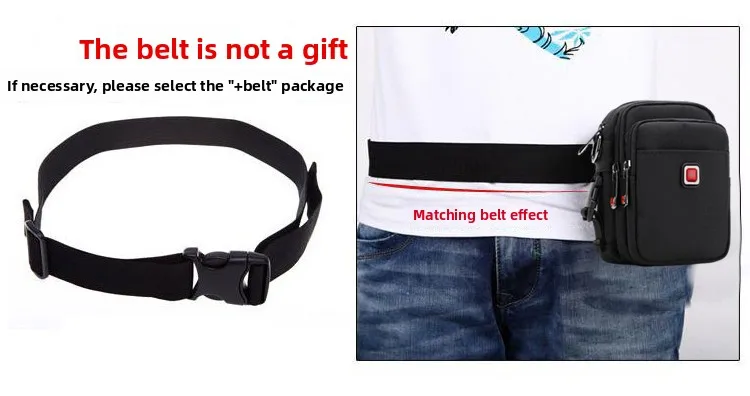 New Arrival Men's Crossbody Bag Messenger Waterproof Purse Oxford Zipper Shoulder Bags For Male Black Versatile Style S/M/L/XL