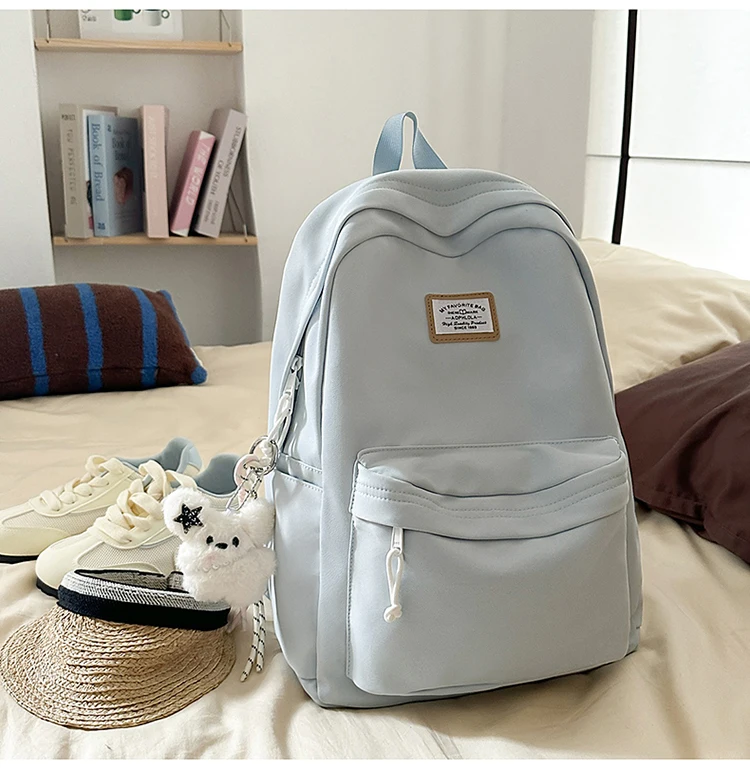 New Women's Backpack Daily Travel Female Multi-pocket Casual Woman Man Travel Bag Schoolbag for Teenage Girl Boy Laptop Knapsack