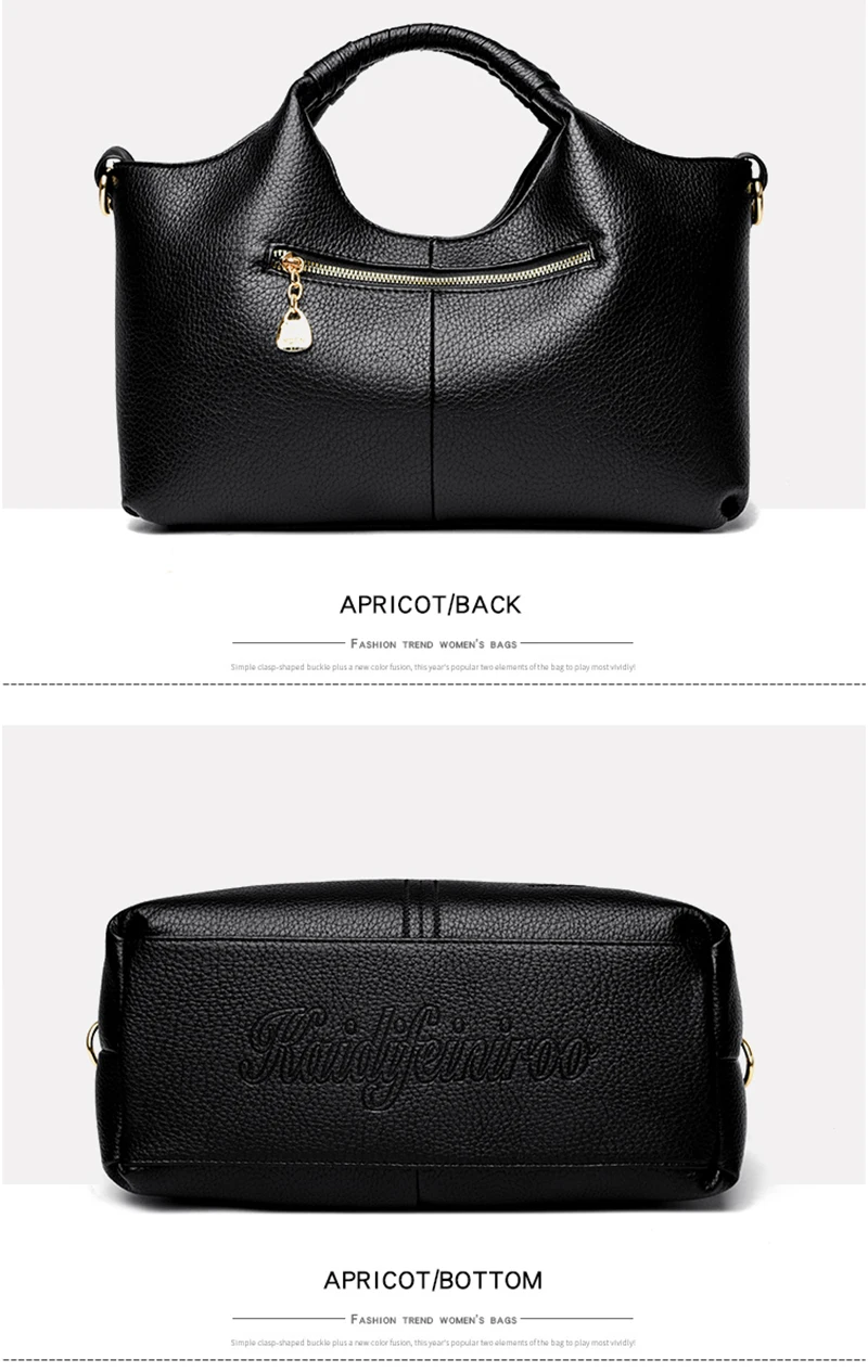 Authentic Leather Tote Bag Luxury Large Capacity Women's Single Shoulder Diagonal Crossbody Bags Fashion Simple Female Handbag