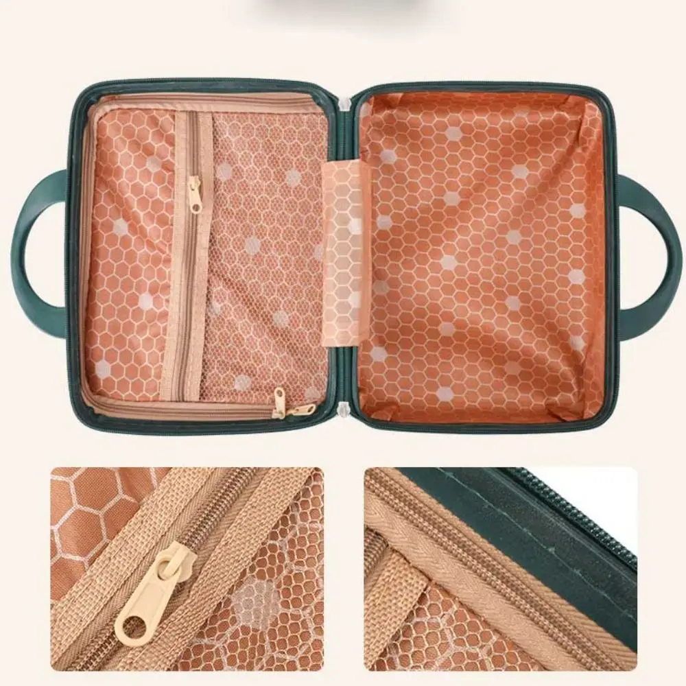 Hot Sales 14 inch Travel Suitcase Hand Mini Cosmetic Box Organizer Luggage Boarding Case For Women Travel Tote
