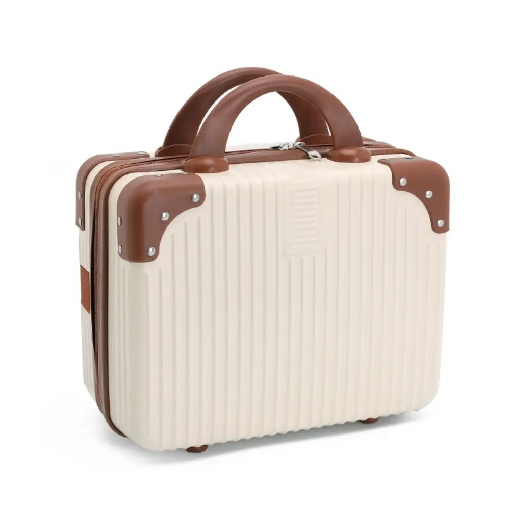 Hot Sales 14 inch Travel Suitcase Hand Mini Cosmetic Box Organizer Luggage Boarding Case For Women Travel Tote