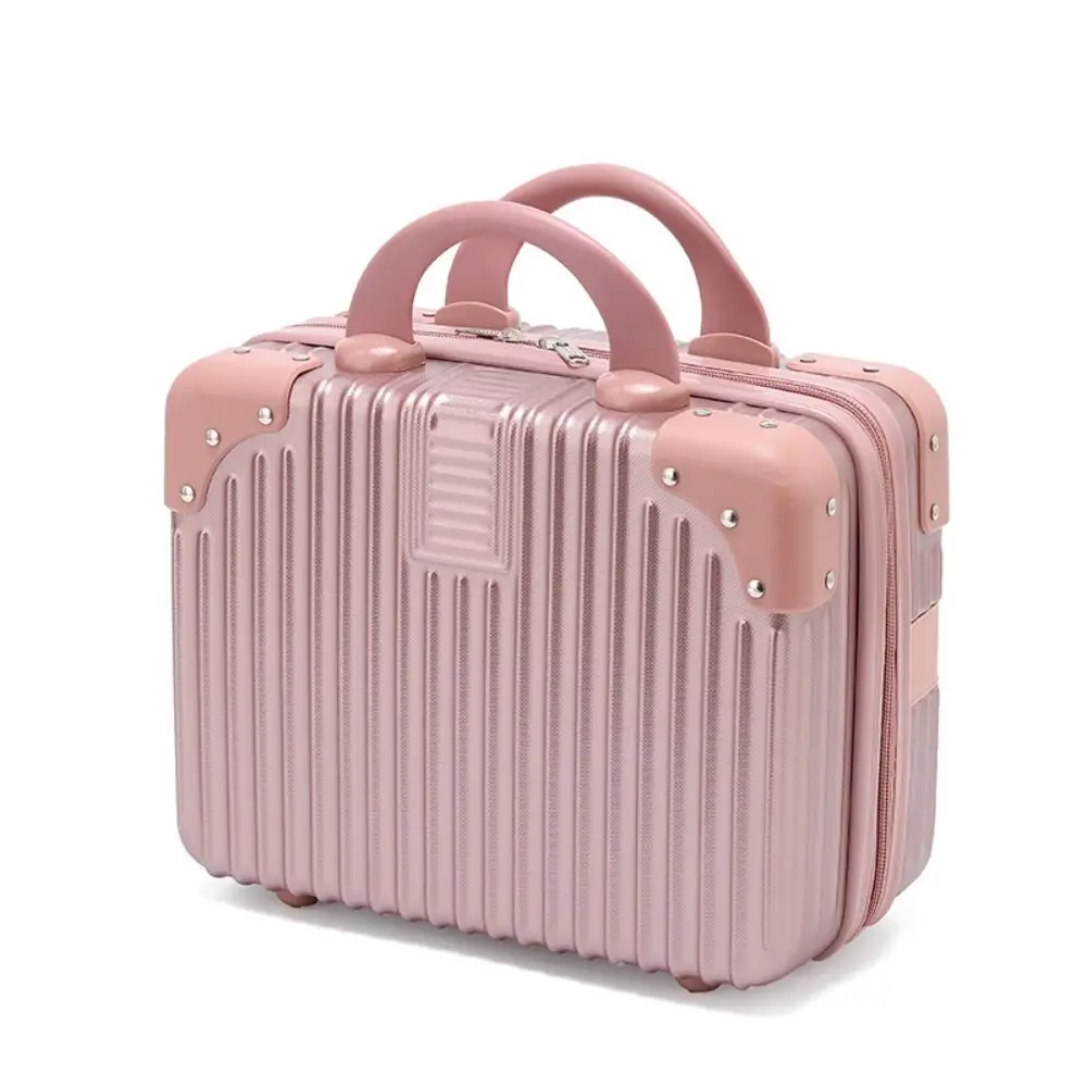 Hot Sales 14 inch Travel Suitcase Hand Mini Cosmetic Box Organizer Luggage Boarding Case For Women Travel Tote