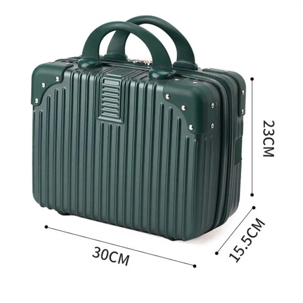 Hot Sales 14 inch Travel Suitcase Hand Mini Cosmetic Box Organizer Luggage Boarding Case For Women Travel Tote