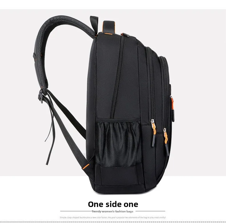 Durable Mens Oxford Business Laptop Backpack Waterproof Computer Bag for Work Travel Backpack High School Daypack