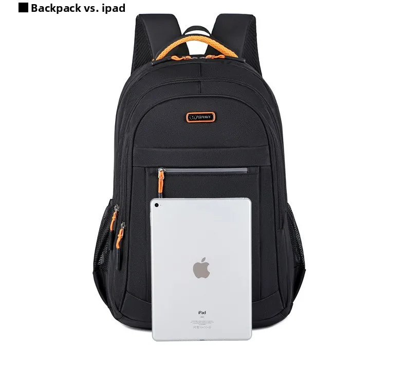 Durable Mens Oxford Business Laptop Backpack Waterproof Computer Bag for Work Travel Backpack High School Daypack