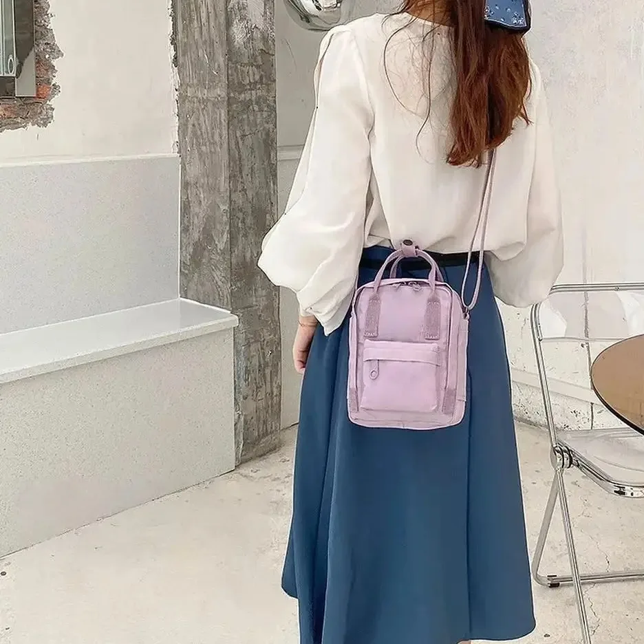 Fox Cross-body Handbag, Fresh and Simple Small Backpack, Cosmetics Storage Bag, Mobile Phone Bag