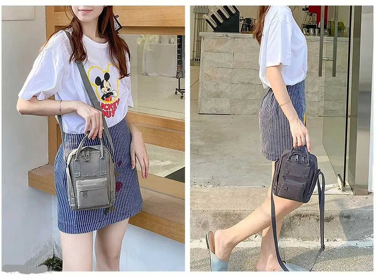 Fox Cross-body Handbag, Fresh and Simple Small Backpack, Cosmetics Storage Bag, Mobile Phone Bag