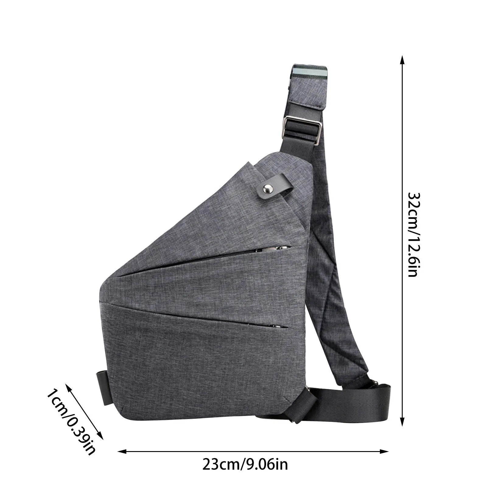 Multifunction Chest Bags Anti Theft Single Crossobdy Bags For Men Waterproof Male Cross Body Messenger Bag Fanny Pack Sac