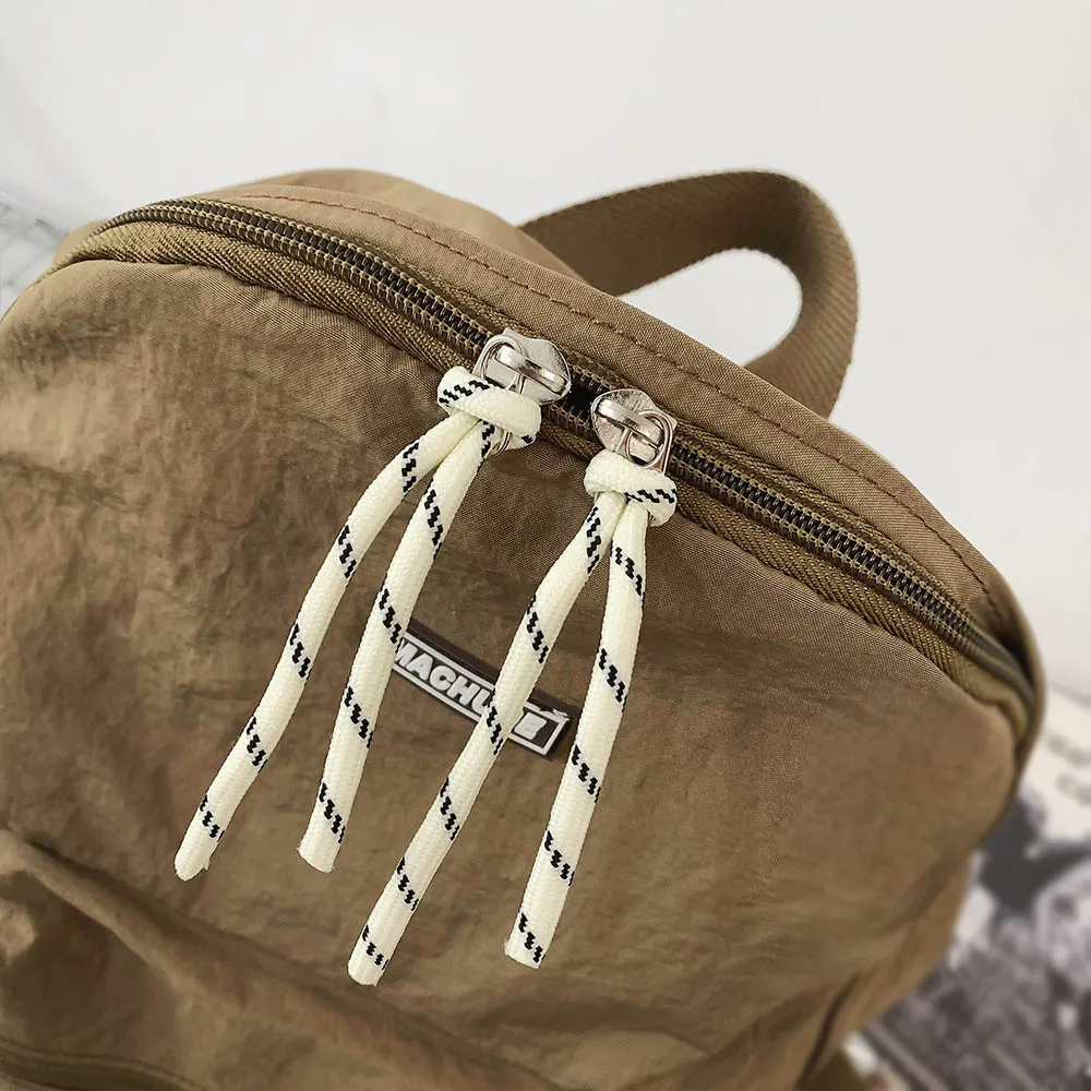2025 New Foldable Backpack for Women, Large Capacity Backpack, Simple Korean Version Computer Backpack