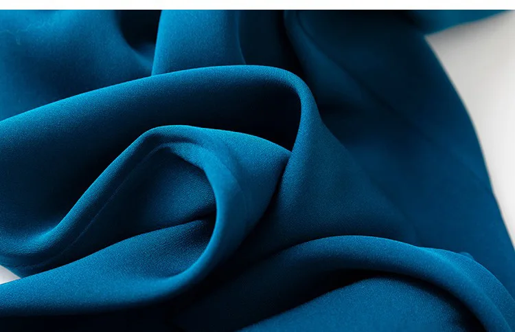 SuyaDream Woman Wide Leg Pants 93%Silk 7%Spandex Elastic Waist Solid Office Lady Chic Trousers 2022 Spring Summer Bottoms Navy