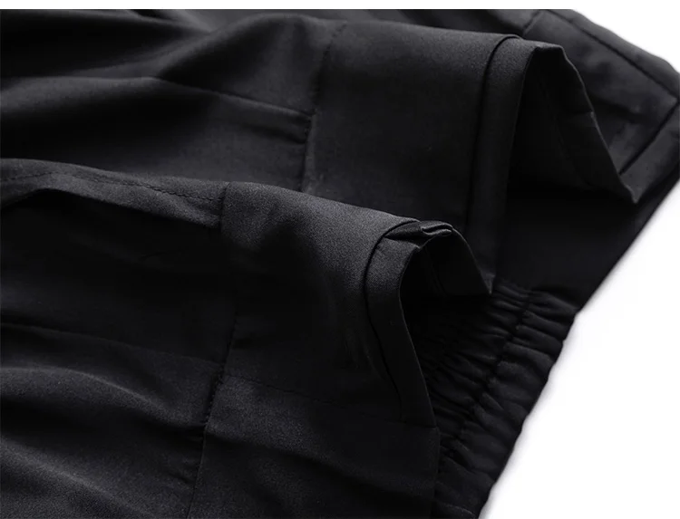 SuyaDream Woman Wide Leg Pants 93%Silk 7%Spandex Elastic Waist Solid Office Lady Chic Trousers 2022 Spring Summer Bottoms Navy