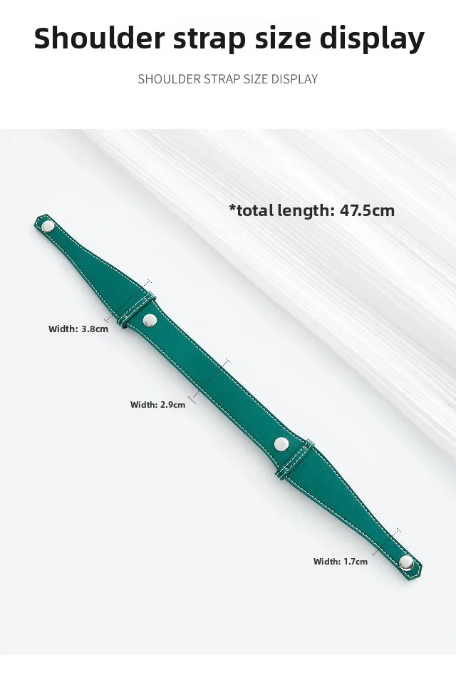 Bag extended shoulder strap for Bowling 25 toiletries bag handle shoulder replacement strap bag modification accessories
