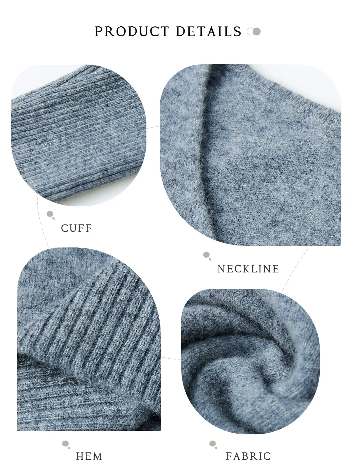 Knitted Wool Sweater Cashmere Sweaters Women's 100% Merino Wool V-Neck Vintage Pullover Winter Autumn Jumper Clothing Top Female
