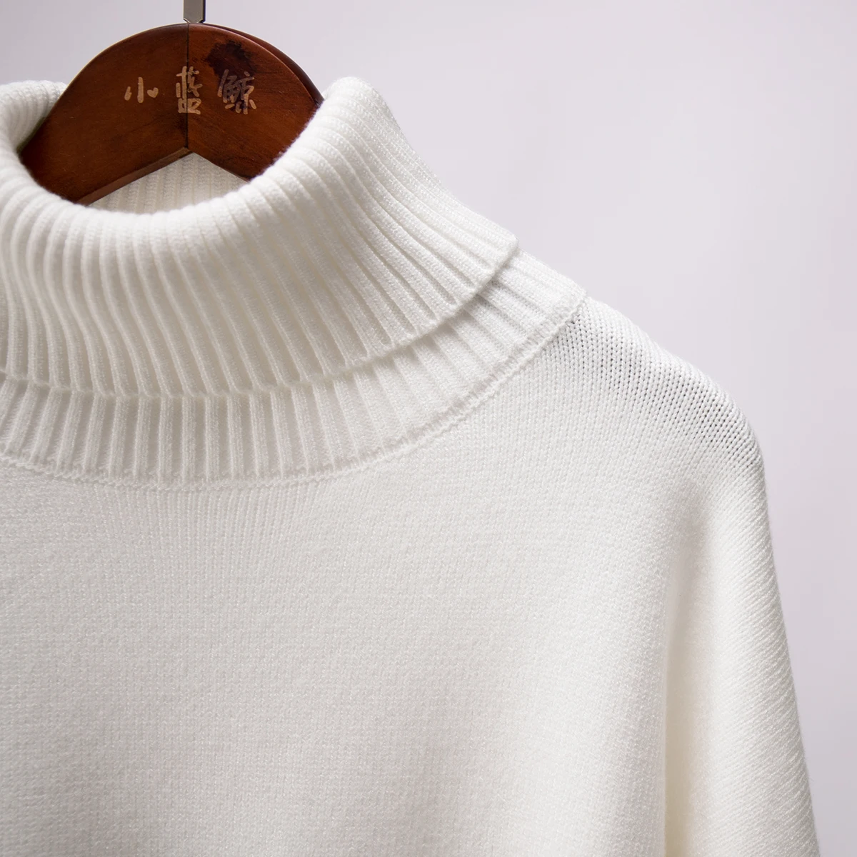 Bornladies Women Turtleneck Sweater CHIC Autumn Winter Thick Warm Pullover Top Oversized Casual Loose Knitted Jumper Female Pull