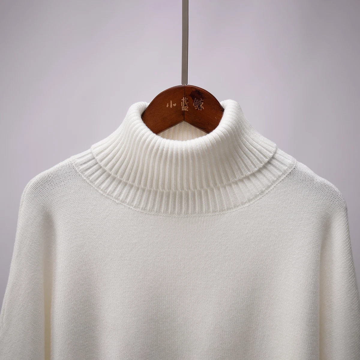 Bornladies Women Turtleneck Sweater CHIC Autumn Winter Thick Warm Pullover Top Oversized Casual Loose Knitted Jumper Female Pull