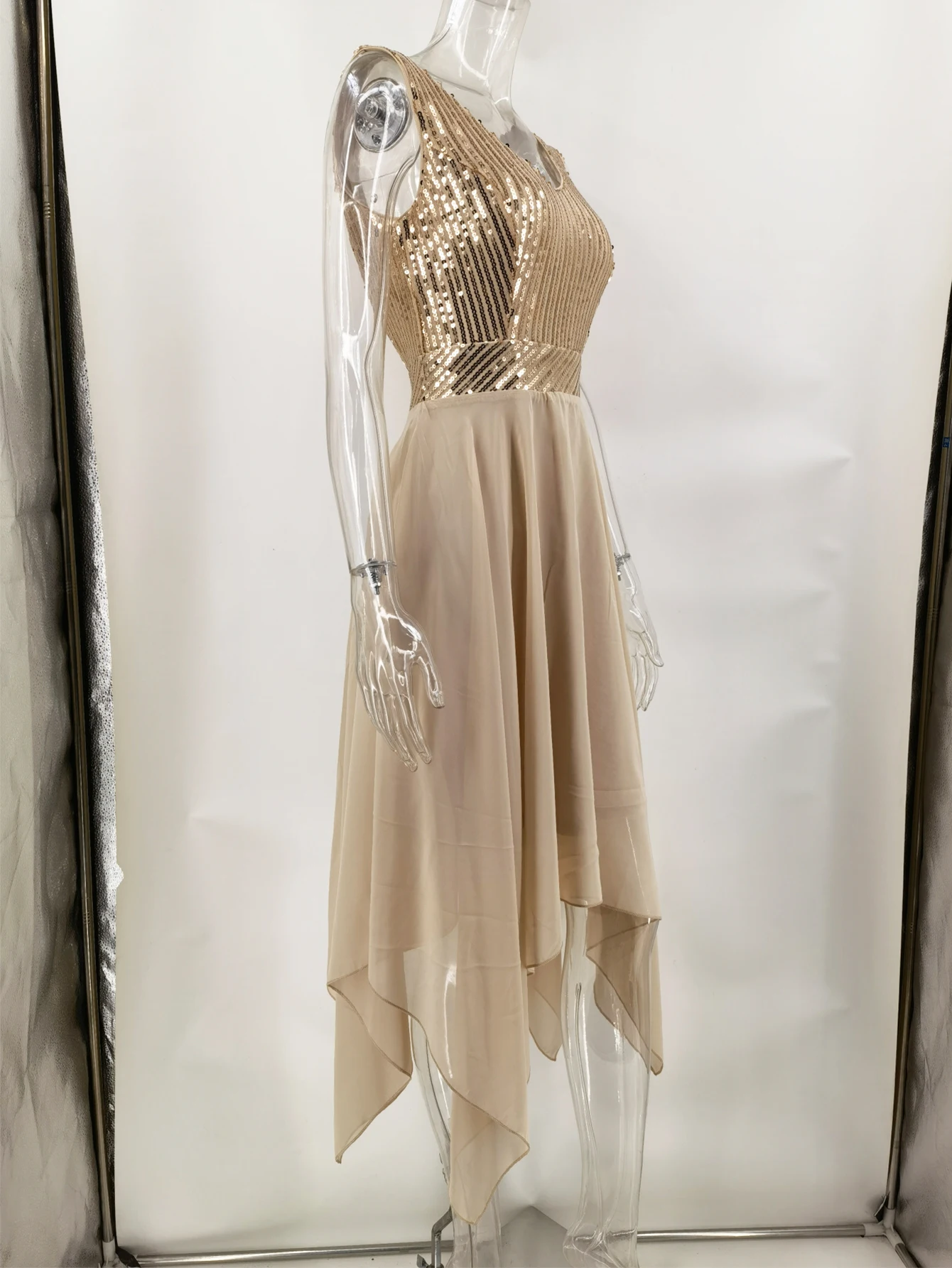 Sexy elegant long evening Dresses for women 2026 luxury vintage Sequin birthday party dress maxi chiffon summer Dress vestidos