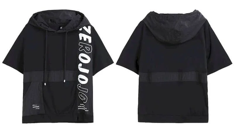 Y2k T Shirts Women Fashion Hooded Sports Style Printed T-shirt Casual Loose Short Sleeve Hoodie 2025 Summer Trend Thin Tshirt