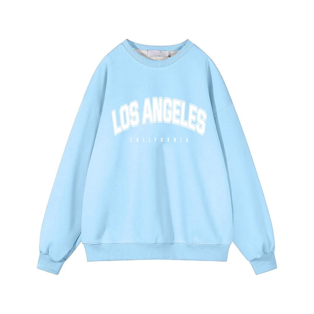 Hirsionsan Letter Print Women Sweatshirt 35% Cotton Soft Basic Loose Female Pullovers Korean Hoodies 2023 AutumnNew Y2k Fleece