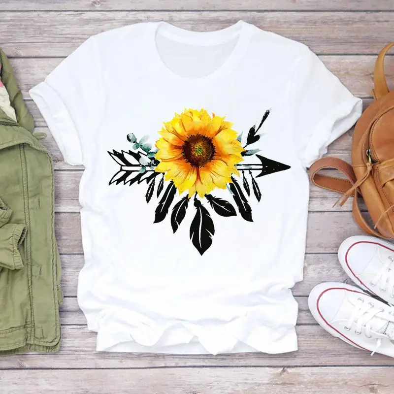 Dreamcatcher Dreamcatcher Crewneck Loose Fashion White T-shirt Women's Short-sleeved Tshirt Tops Oversized T Shirt Tee