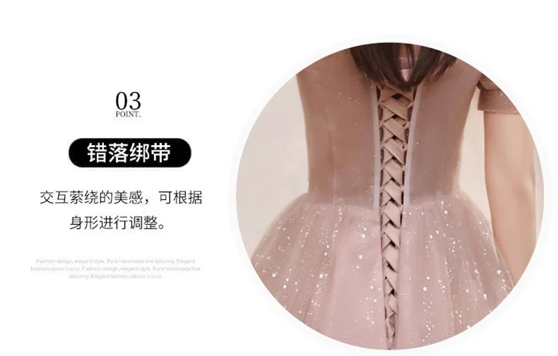 Party Dresses Female 2023 New High-End Light Luxury Embroidery Beaded Wedding Dress Temperament Performance Dress Female Evening