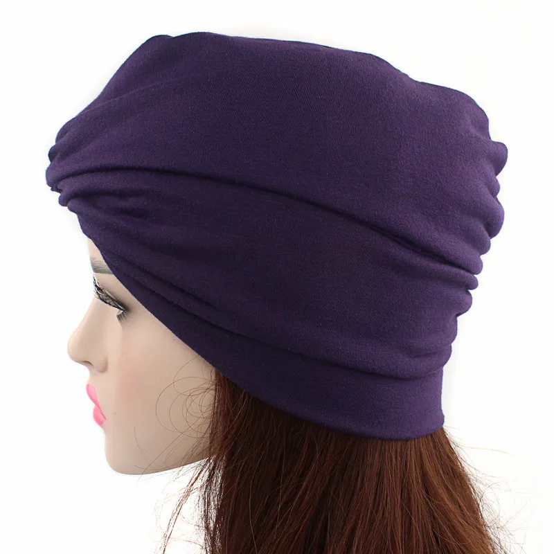 2022 Women Cross Twist Hijab Caps Muslim Cotton Underscarf Islamic Headscarf Bonnet Headband Turban Musulman Femme Headwrap Cap