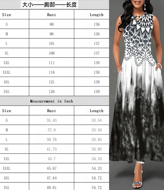Women New Loose Floral Vintage Hole Ruffles Befree Big Large Dress Large Big Summer Camis Party Elegant Maxi Dresses