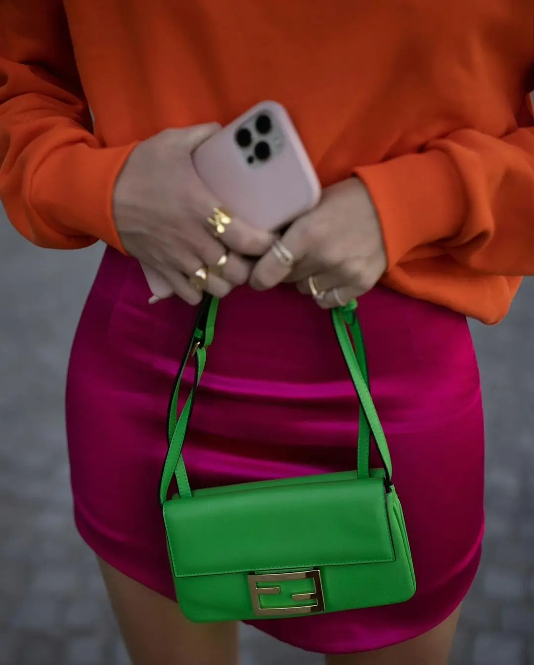 Slim Chic Elegant Women Mini Skirts Green Satin High Street Solid Side Zipper Sexy Bodycon Skirt Faldas Mujer