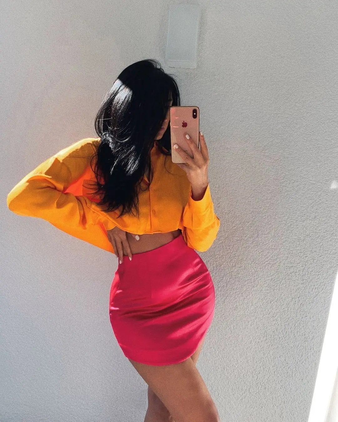 Slim Chic Elegant Women Mini Skirts Green Satin High Street Solid Side Zipper Sexy Bodycon Skirt Faldas Mujer
