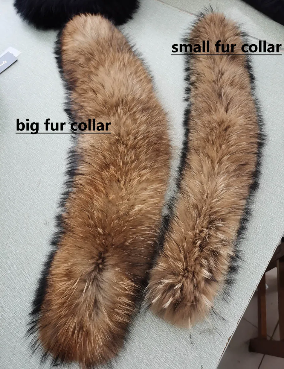 Maomaokong 2026 Women Winter Black Loose Long Down Jacket Real Fox Fur Collar Hooded Fashion Waterproof Female Extra Large Coat