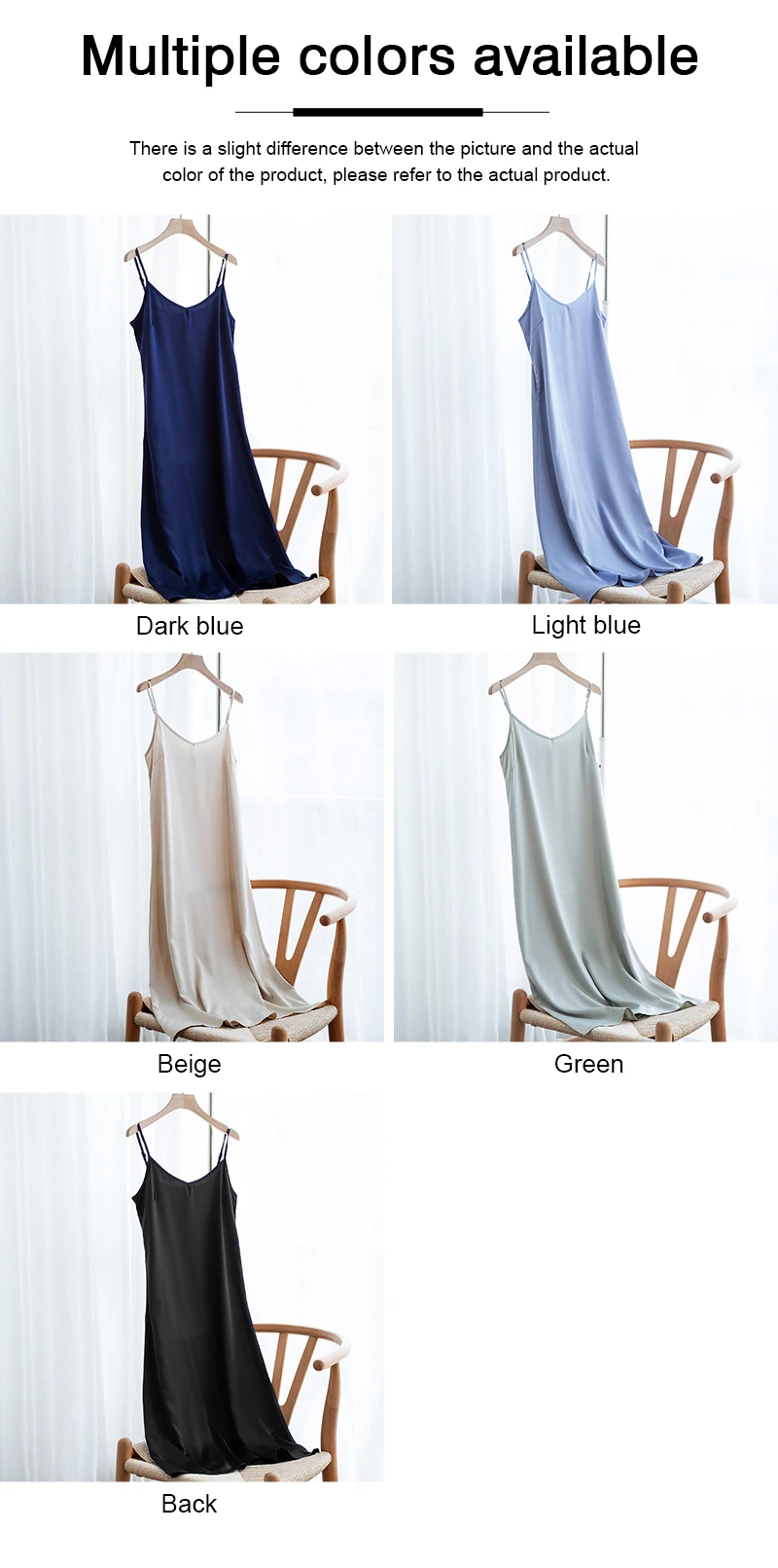 Satin Party Dress Summer Spaghetti Straps V-Neck Backless Long Dresses For Women Sexy Vestidos Clearance