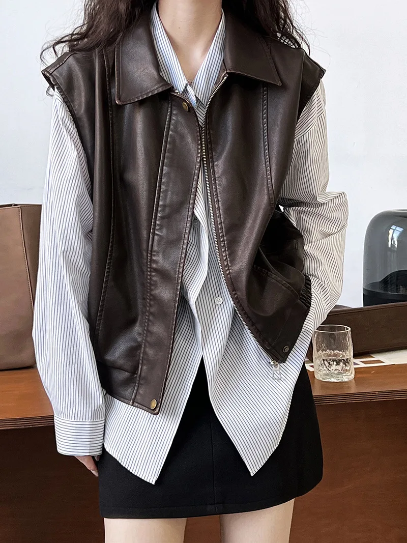 2024 Women Spring Blouses Long Sleeve Cotton Womens Striped Blue Tops And Blouses Fashion Shirt Blusas Roupa Feminina